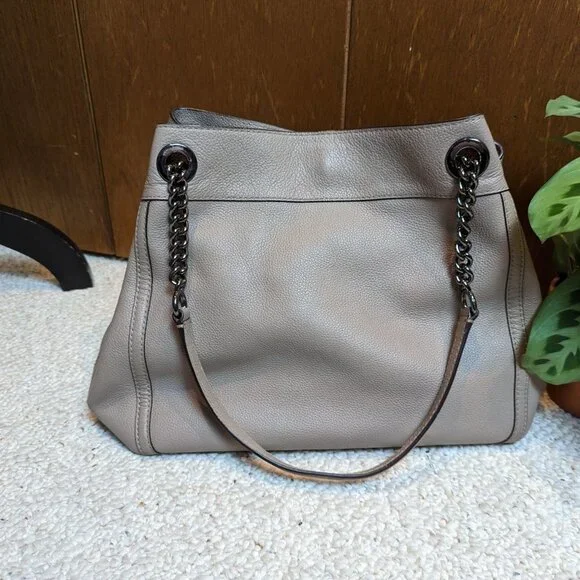 *Rare Color* Coach Stone Turn Lock Edie Shoulder Bag - Picture 3 of 13